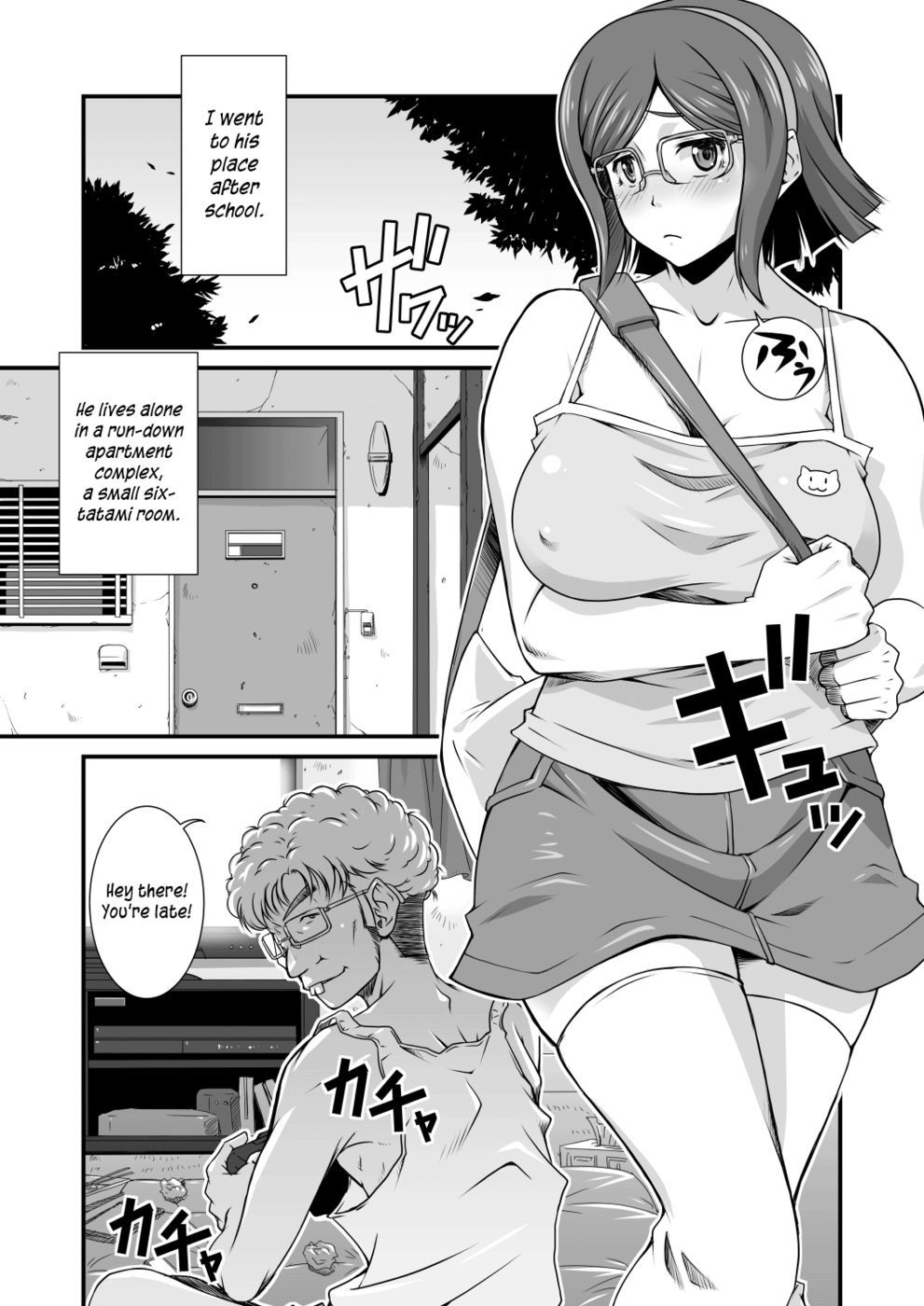 Hentai Manga Comic-Tonari no Megane Iincho-Read-11